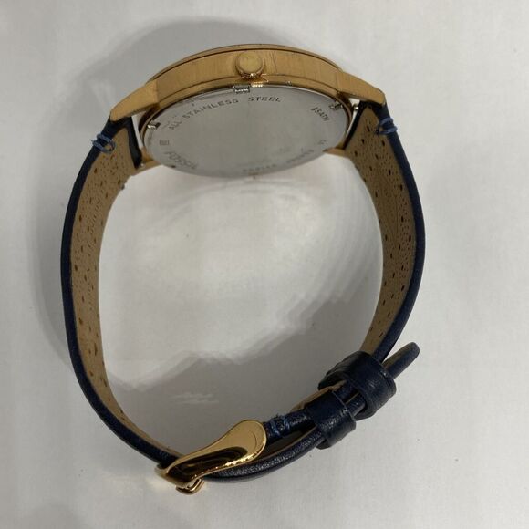 Fossil Everyday Muse ES4062 Women's Blue Leather Analog Dial Quartz Watch OP841 - Picture 11 of 12